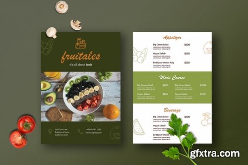 Restaurant Menu Template 2