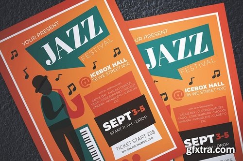 Jazz Festival Flyer