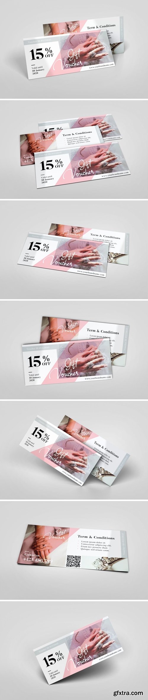 Wedding AI and PSD Gift Voucher