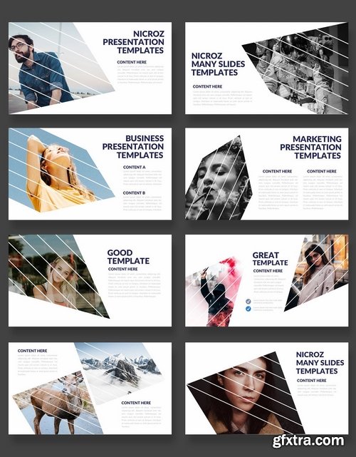 Nicroz Powerpoint and Keynote Templates