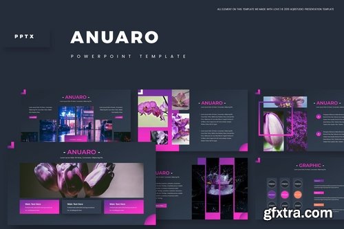 Anuaro - Powerpoint Google Slides and Keynote Templates