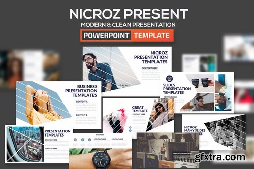 Nicroz Powerpoint and Keynote Templates