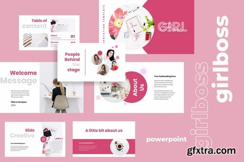 Girlboss - Powerpoint Google Slides and Keynote Templates