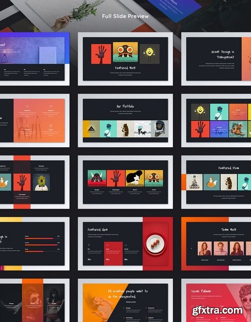 FireBird Creative Powerpoint and Keynote Templates