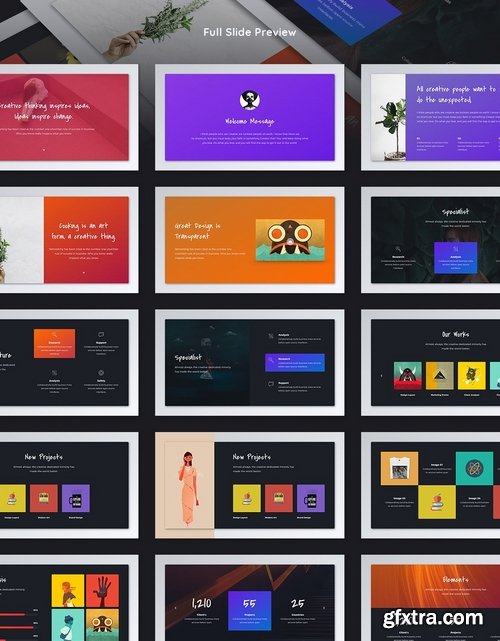 FireBird Creative Powerpoint and Keynote Templates