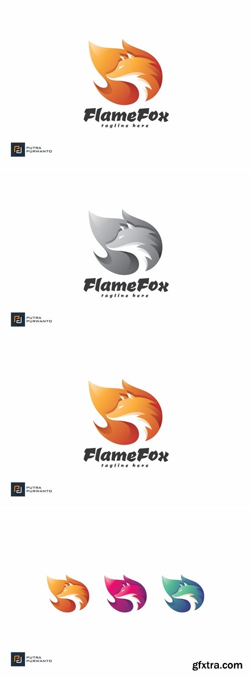 Flame Fox - Logo Template