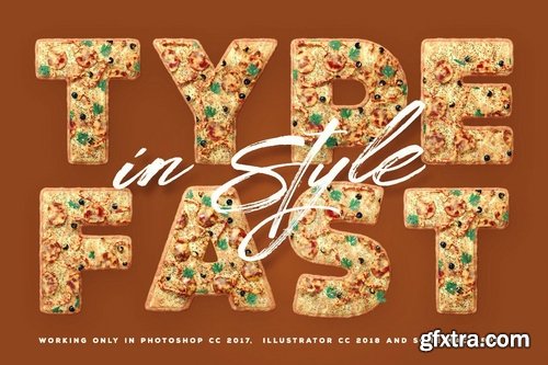 Pizza Color Font