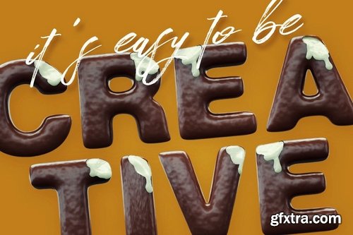 Ice Cream Color Font