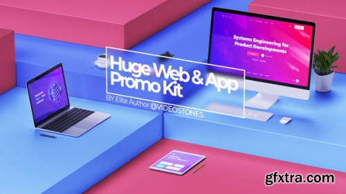 Videohive Huge Web Promo & App Promo Kit 24175023