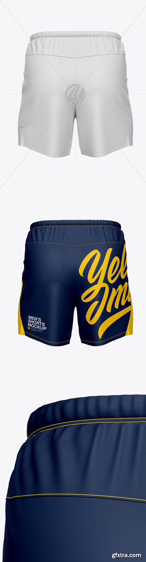 Men’s Running Shorts HQ Mockup 37432