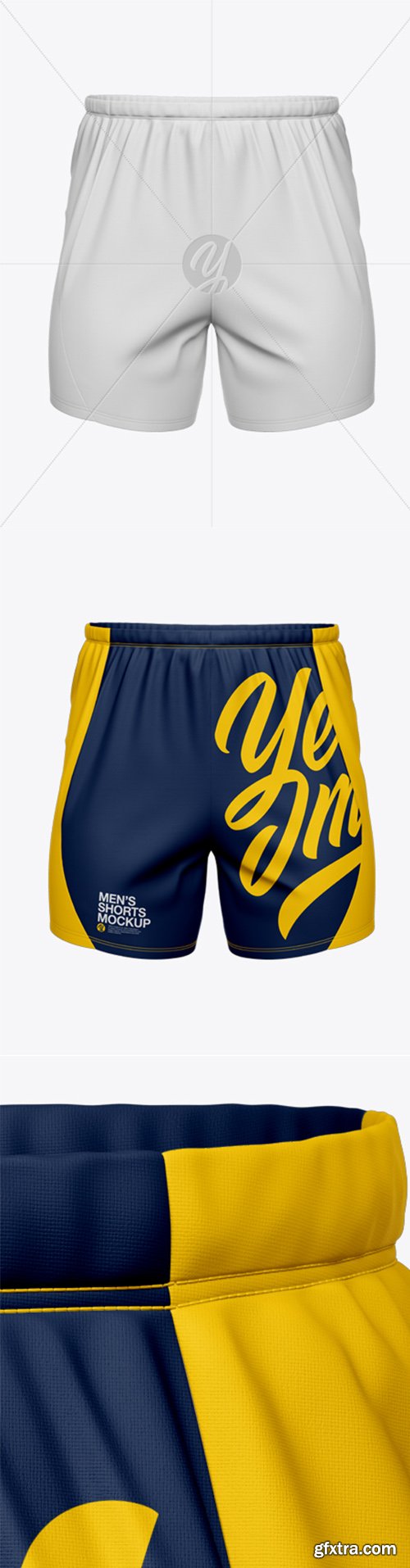 Men’s Running Shorts HQ Mockup 37296