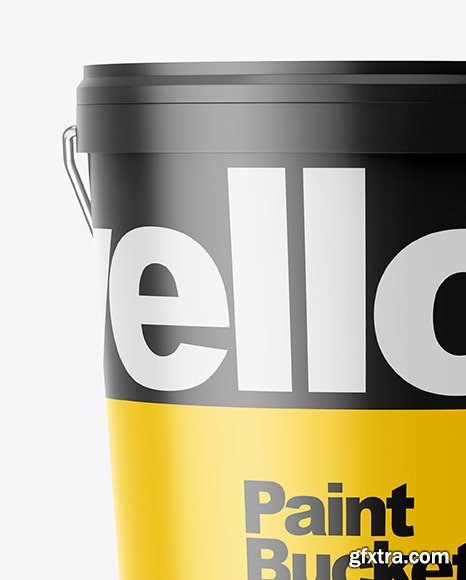 Glossy Bucket Mockup 46258