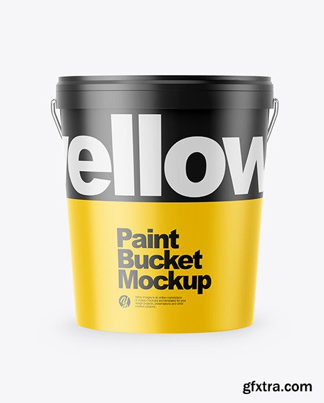 Glossy Bucket Mockup 46258