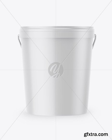 Glossy Bucket Mockup 46258