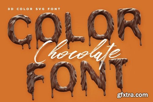 Chocolate Color Font