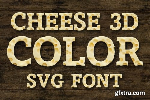 Cheese Color Font