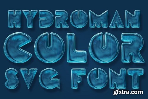 Hydroman Color Font