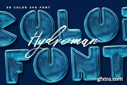 Hydroman Color Font