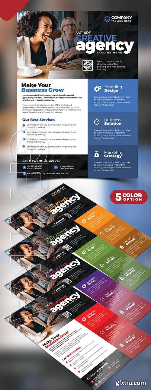 Business Advertis ement Flyer PSD