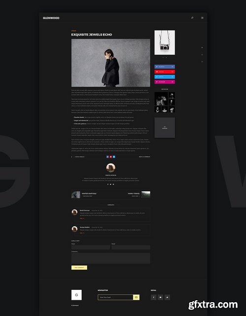 Glenwood - Personal Blog Template