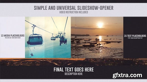 VideoHive Universal  SlideShow-Opener 12724019