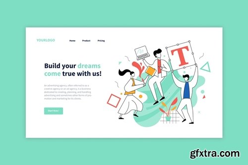 Design Agency - Landing Page