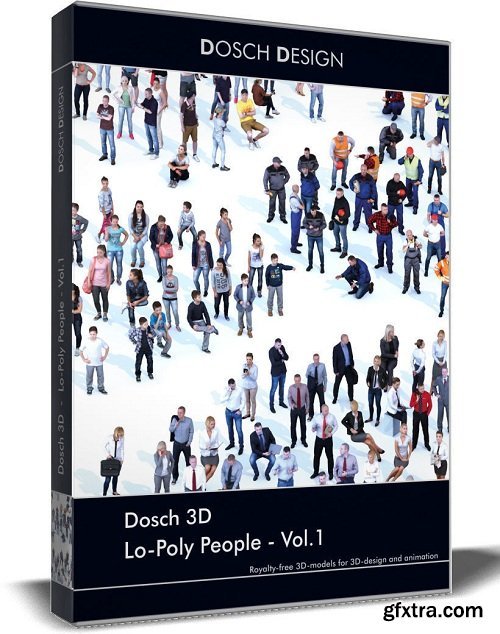 Dosch Design - DOSCH 3D: Lo-Poly People