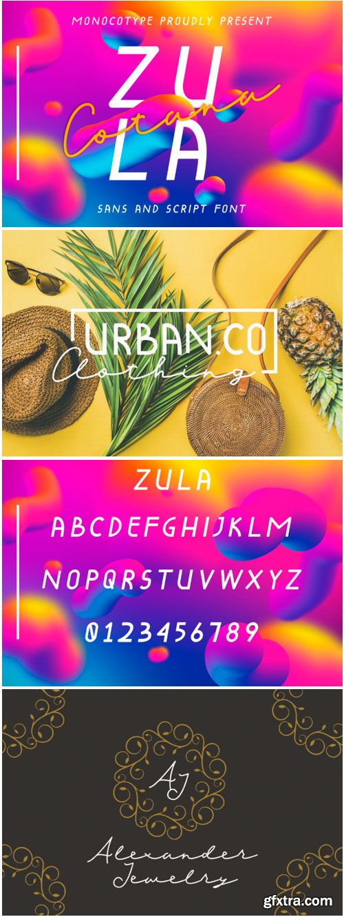 Zula Cotana Font