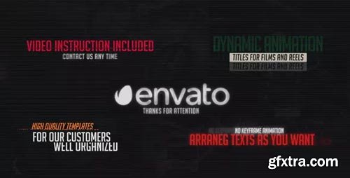 Videohive - Cinematic Titles 4K - 14107066