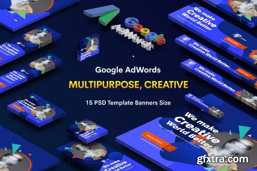 Multipurpose, Business, Startup Banners Ad