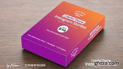 Videohive - Colorful Instagram Stories Pack - 23596626