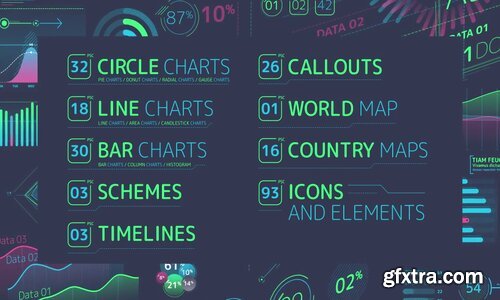 Videohive - Managed Infographic Elements - 24081236