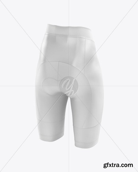 Women’s Cycling Shorts Mockup 46216