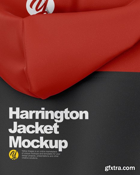 Women's Harrington Hooded Jacket Mockup 46487