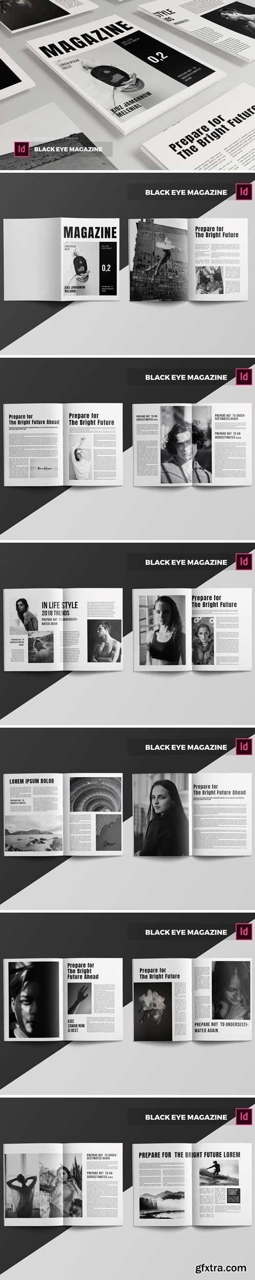 Black Eye | Magazine Template