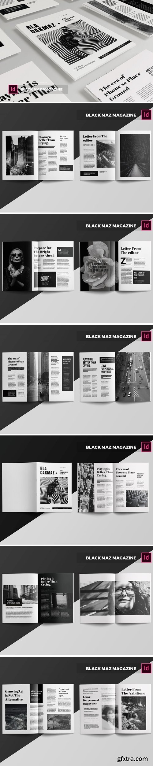 Black Maz | Magazine Template