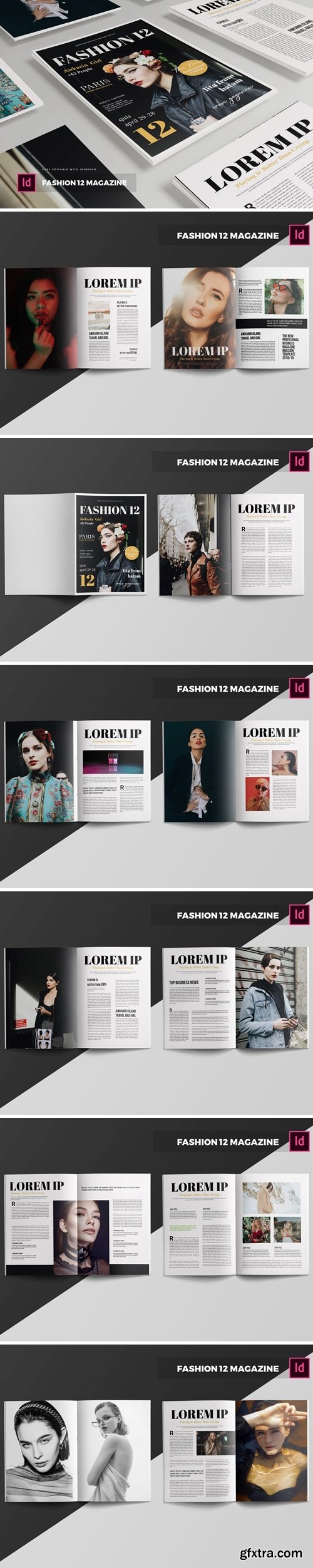 Fashion 12 | Magazine Template