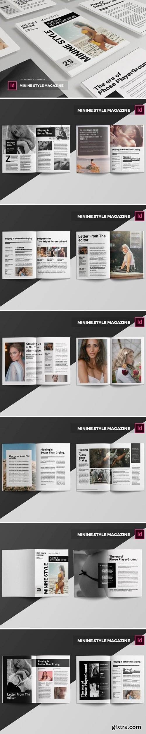 Minine Style | Magazine Template