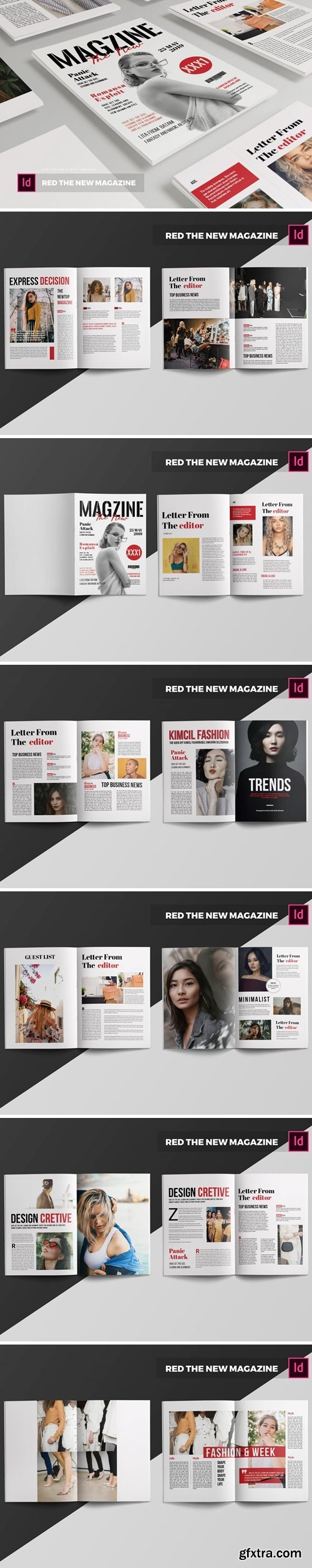 Red The New | Magazine Template