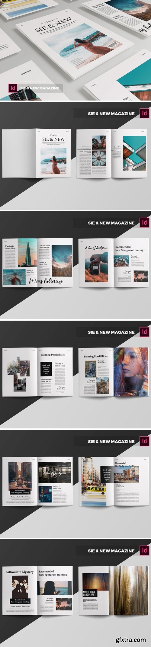 Sie & New | Magazine Template