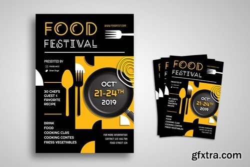 Food Festival Promo Flyer