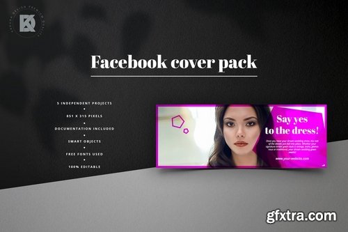 Facebook Wedding Cover Pack