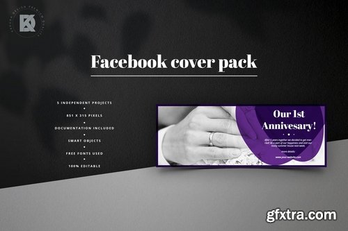 Facebook Wedding Cover Pack