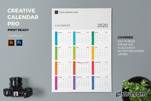 Creative Calendar Pro 2020