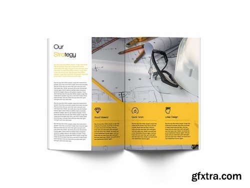 Construction A4 Brochure