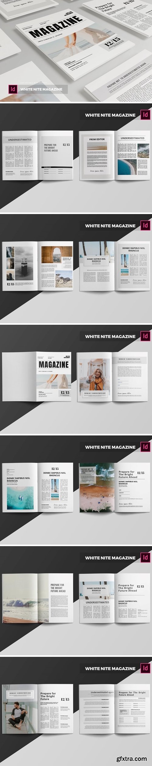 White Nite | Magazine Template