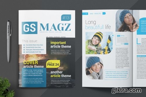 Magazine Template