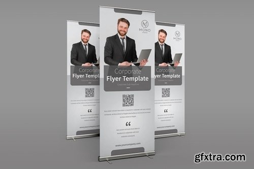 Corporate Roll Up Banner