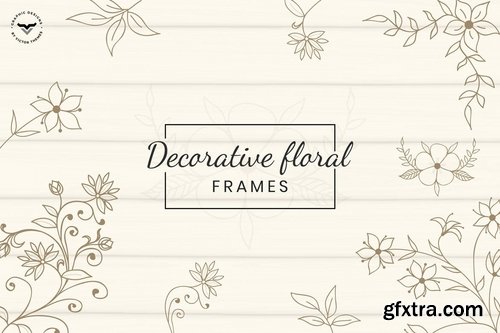 Decorative Floral Frames