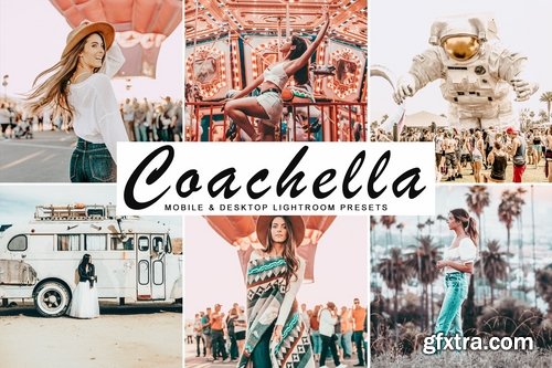 Coachella Mobile & Desktop Lightroom Presets